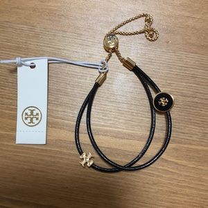 Tory Burch adjustable gold bracelet
